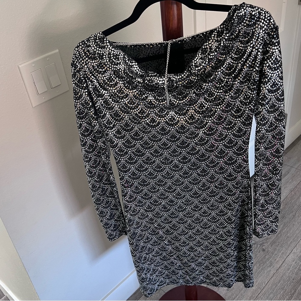 Michael Kors black dress with sparkles